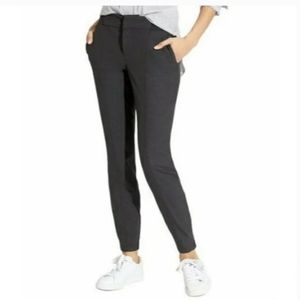 Athleta Work It City wool blend gray jogger pants size 10